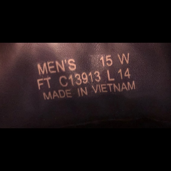 Cole Haan Blue Leather & Suede Shoes, Size 15 W, Excellent preowned condition - Picture 4 of 8